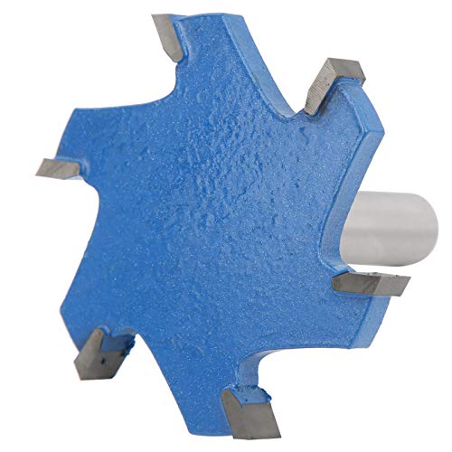 Fresa en forma de T de 6 dientes Jeffergarden para ranuras limpias y alta robustez de corte