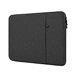 ProElife 13-Inch Laptop Sleeve Case for 2026-2022 MacBook Air 13.6 inch with Apple M5 M4 M3 M2 & MacBook Neo 13 inch 2026 (A18 Pro) Accessory Travelling Carry Canvas Bag Cover Simple Case (Black)