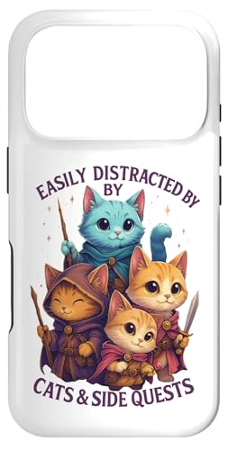 Cats Side Quest Disturted  ʔ ȃ[A X}zP[X iPhone 17 Pro p