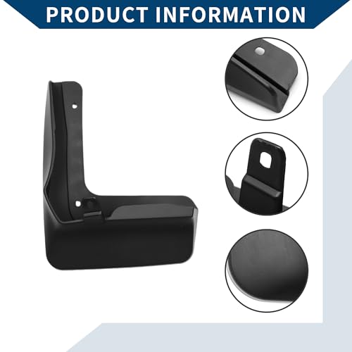 Image of Mud Flaps Splash Guards W /Mount Accessories for Volkswagen ID7 2023 2024 Front and Rear Mud Guards 1 Set