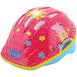 Peppa Pig Casco de Seguridad Casco de Bicicleta para niños, Juventud Unisex, Multicolor, 48cm-52cm