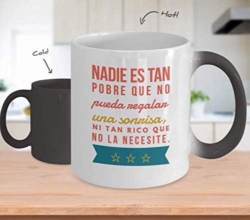 Miniatura 2 de Taza Café Sonrisa Vaso, taza de café divertidas, tazas personalizadas, taza de café inspiradoras, taza con mensajes positivos.