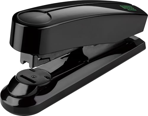 Grapadora Novus negro para papel y documentos de oficina en casa