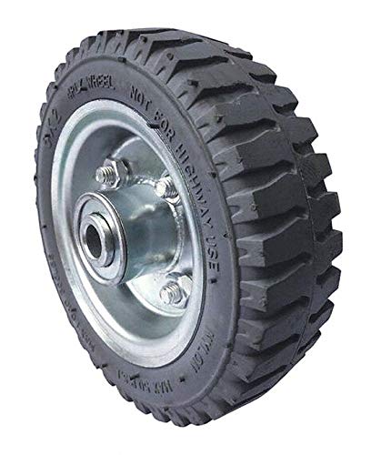 6 in Wheel Dia,Pneumatic Wheel, 150 Lb Load Rating-2040011397