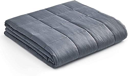YnM Weighted Blanket Heavy 100% Oeko-Tex Certified Cotton Material with Premium Glass Beads