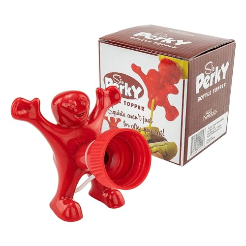 Sir Perky Novelty Condiment Bottle Topper