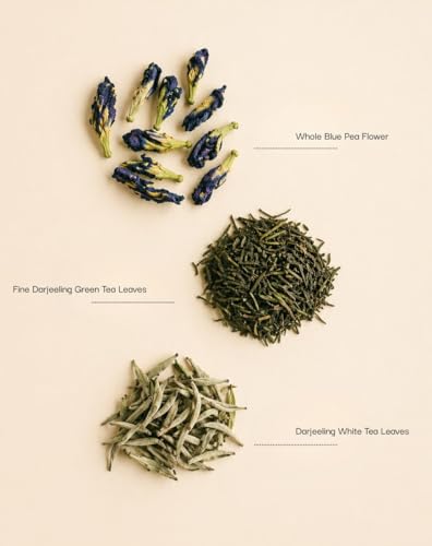 Image of Himalayan Firefly Pure Blue Pea Tea | Organic Herbal Caffeine Free Floral Infusion | Whole Dried Butterfly Pea Flowers For Daily Beverage Preparation | Botanical Drink Blend For Home Office Use | 100g