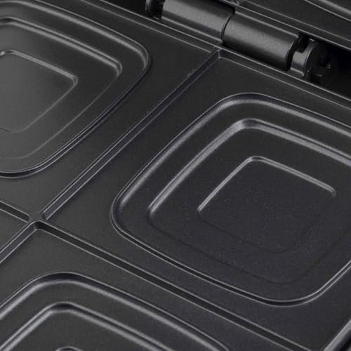 Miniatura 5 de Jata Jesw1551 - Sandwichera Antiadherente Para 4 Sandwiches Xxl. Sellado Perfecto. Tostado Rápido Y Uniforme. Fácil Limpieza. Almacenaje Vertical. 1400 W