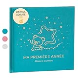Livre de Naissance Bébé Ma Première Année | Album de Naissance et Livre Souvenir Bébé pour...