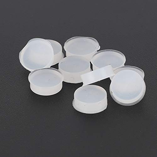 10st Gummi Flöjt Hål Plug Repment Kit Musikinstrument Väduren 7X2,5Mm Musikinstrument Musikinstrument Väduren (Transparent CF99)