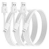 Essri for iPhone Charger 10 FT 3Pack, USB to Lightning Cable 10 Foot, Extra Long Fast Charging Cord 10 Feet Compatible with iPhone 14 13 12 11 Pro XR 8 7 6s Plus,iPad Pro Air Mini