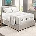 Hearth & Harbor Extra Deep Pocket Queen Sheet Set - Fits Mattresses Up to 24 Inches Deep - 6 Piece Set with Deep Pocket Sheets - White Queen Size
