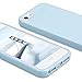 kwmobile Case for Apple iPhone SE (2016) / 5 / 5S - Slim Soft TPU Silicone Cover - Light Blue Matte