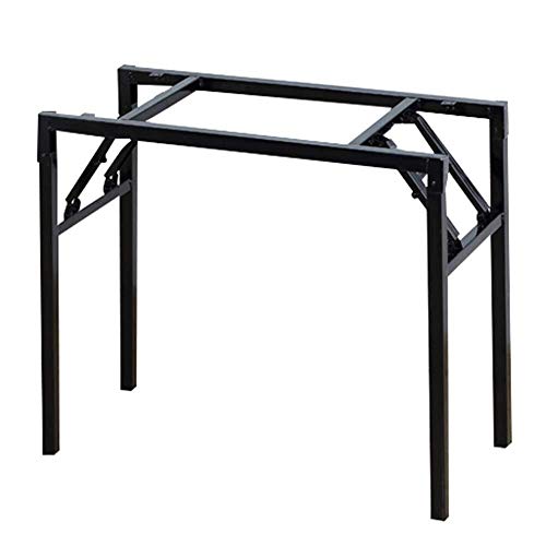 Soportes plegables resistentes para estantes, patas de mesa de metal para muebles de bricolaje, marco de soporte plegable para mesas de café, escritorios, bancos y consolas