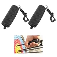 ZXNJA 2 Stück Bogenschießen Pfeilzieher,Pfeilzieher Bogenschießen,Pfeilzieher,Pfeil Ziel Remover Mit Gürtelclip,Gummi Pfeil Pulle,rutschfest Bogenschießen Zubehör Pfeilzieher,Sicher,Hält Pfeile Fest