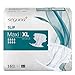 Produktbild SEGUNA Slip Maxi, Inkontinenz Windeln für Erwachsene, Frauen, Männer, Windeln bei sehr schwerer Blasenschwäche, Stuhlinkontinenz (XL (Beutel 16 Stück))