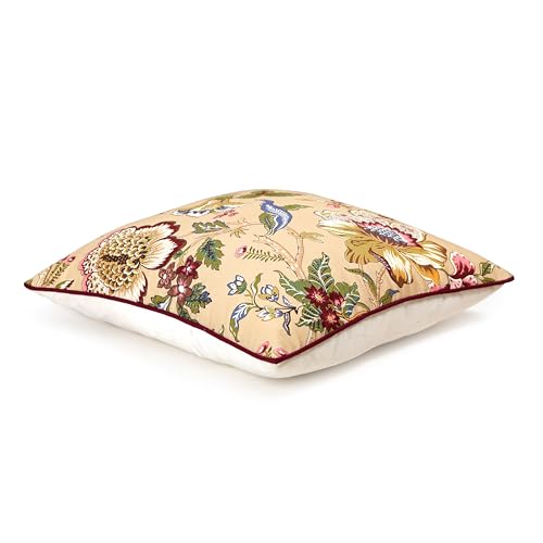 Image of Handmade Throw /Pillow Cushion Cover : 100% Cotton Fabric : High Thread Count : Set of 5
