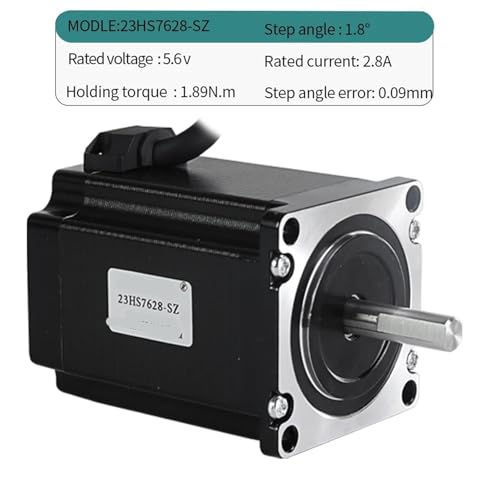 Moteur Nema23 pas à pas 189N.cm à double arbre haute précision