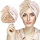 Seidenhaube zum Schlafen, Schlafmütze Schlafhaube Seide, Silk Bonnet, Superweiche Kunstseide Haarpflege Nachtmütze, Satin Bonnet Haarhaube mit Gummiband, Geeignet zum Waschen, Make-Up und Sport