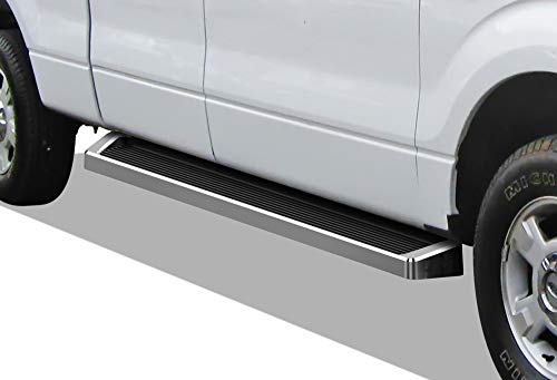 Estribos Running Boards APS 6in para Ford F150 SuperCrew miniatura 4