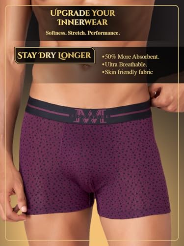Image of Macroman M-Series MW Signature Collection By Rohit Bal Premium Modal, Spandex Mens Trunks