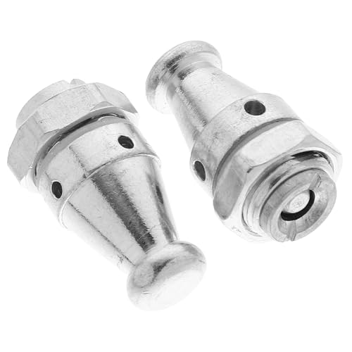 Válvula de seguridad para olla a presión 14mm plateada miniatura 1