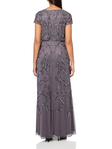 Image of Adrianna Papell Embellished Mikado Gown