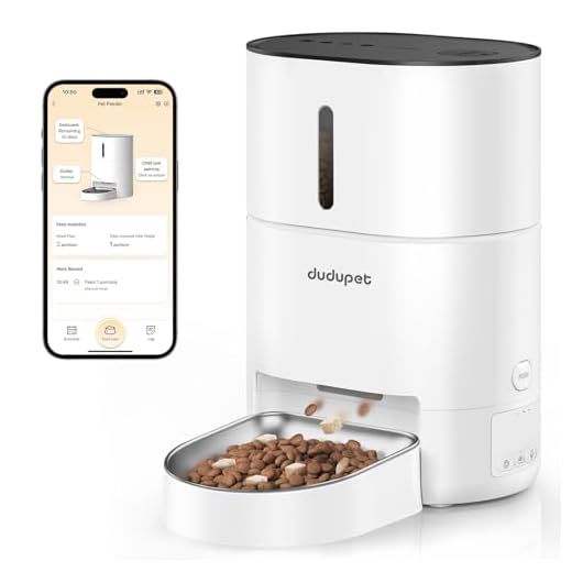 DUDUPET Automatic Cat and Dog Feeder