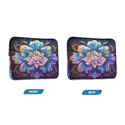 Funda Boho Mandala Lotus para laptops 13-14 pulg miniatura 2