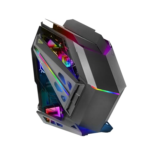 Boîtier Gaming RGB XXL ATX Mars Gaming MC-Titan Noir grand format