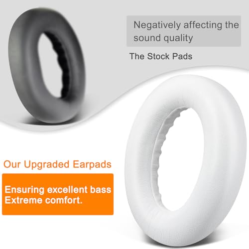 Image of SOULWIT Replacement Earpads for Bose QC Ultra /New QuietComfort Ultra(2nd Gen) Wireless Headphones, Ear Pads Cushions with Softer Protein Leather, High-Density Noise Isolation Foam - Diamond