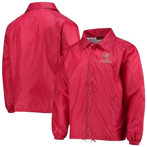 Image of Men's Royal Buffalo Bills Coaches Classic Raglan Full-Snap Windbreaker Jacket