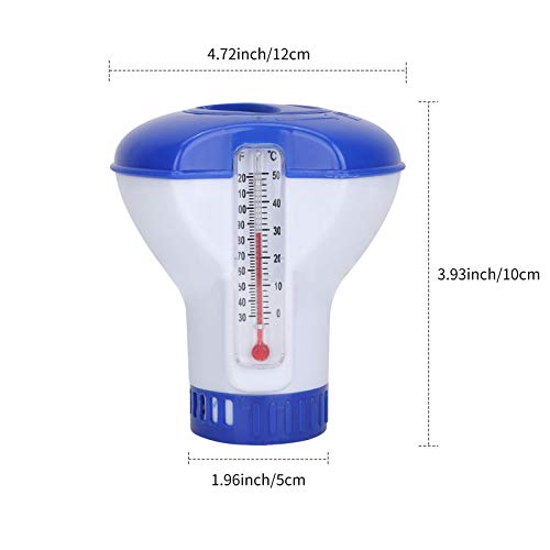 Dispensador De Piscina,Jiangtao Dispensador de produtos químicos para piscina com termômetro Dispens