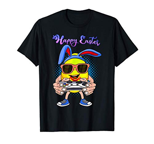 Gaming Easter Egg Gamer Boy Girl Video Game Controller Kids T-Shirt