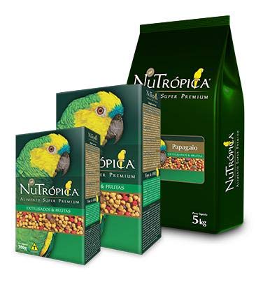 NuTrópica Papagaio com frutas - 5 kg