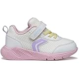 scarpe bambina geox 2019 Traspirante Geox Scarpe da Ginnastica B SPRINTYE Girl D, da Bambina, Bianco/Rosa, 25 EU