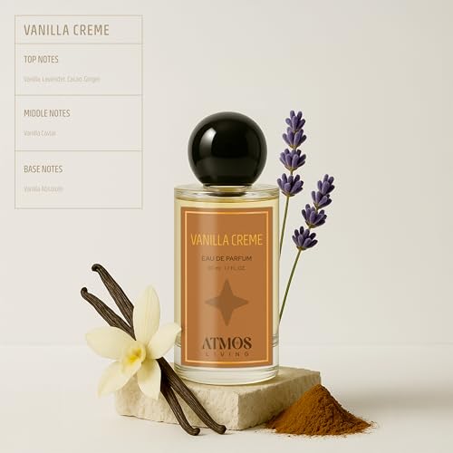 Image of Vanilla Creme EDP - 50ml | Warm Vanilla Notes Eau De Parfum for Women & Men | Long-Lasting Perfume, Gourmand Unisex Fragrance | Lasts Upto 8-10 Hours