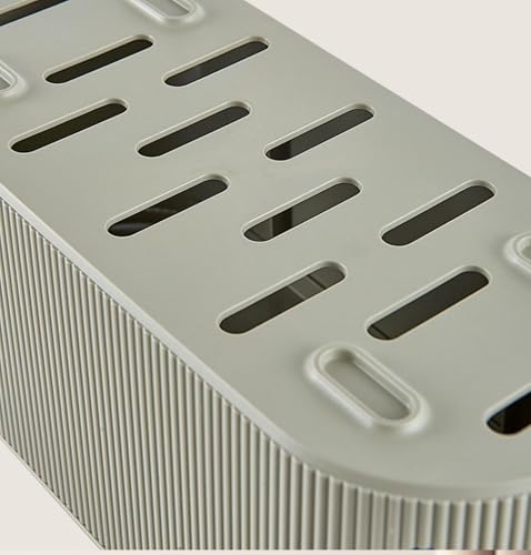YWHWLX Kabelmanagementbox, Kabelaufbewahrungsbox, Kabel-Organizer, 31 cm x 13,5 cm x 12,5 cm, Grün