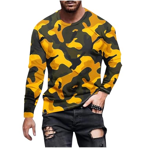 Teeshirt décontracté homme col rond coupe classique pour éliminer l'inconfort quotidien