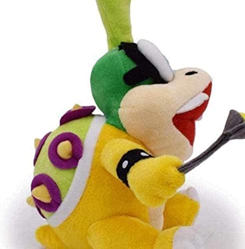 Nucifer Super Mario Bros Iggy Koopa Plush Doll Stuffed Animals Figure Soft Anime Collection Toy 8.7''(1 Pack) #TOP1