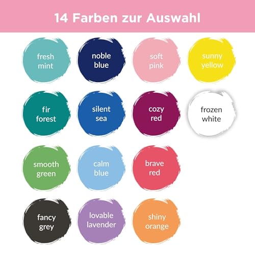 COLOP Stempelkissen MAKE 2 soft pink 70 x 110 mm, Kissen für traditionelle Handstempel und Kreativstempel