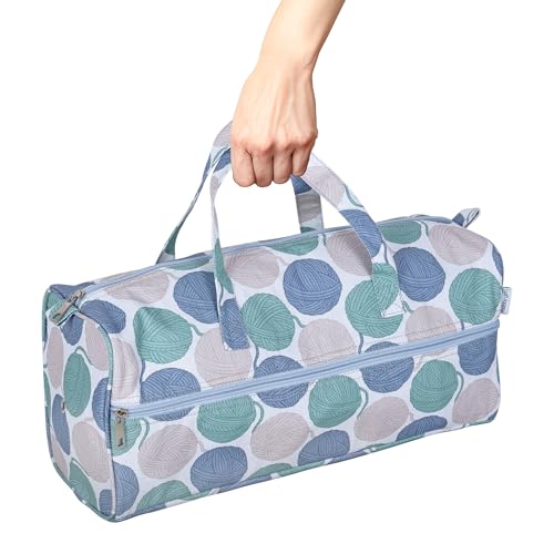 Sac de rangement pour laine Hobby Gift 45cm avec compartiment aiguilles - 7