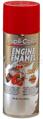 Dupli-Color Engine Enamel With Ceramic Red 12 Oz. Aerosol - Lot of 6