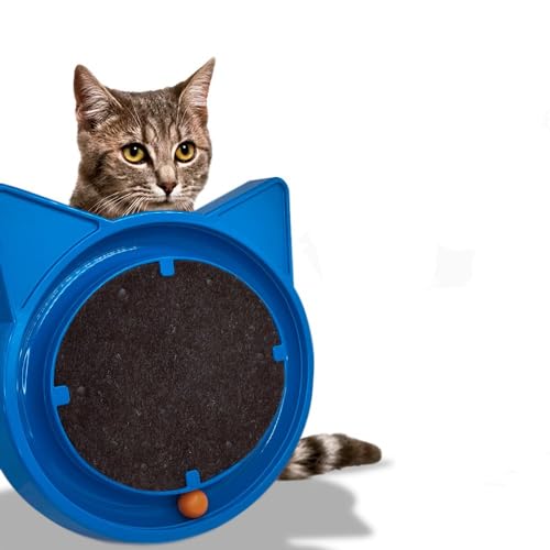 Brinquedo Super Cat Relax Pop Azul para Gatos, Estimulante de Caça