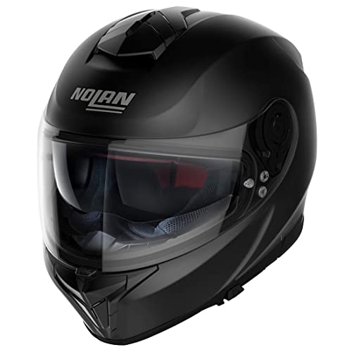 Nolan N80-8 Solid Motorcycle Helmet - Flat Black - Large #TOP5