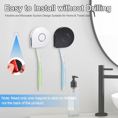 TAISHAN Toothbrush Case，Rechargeable Portable Mini Travel Toothbrush Holder,Fits All Toothbrushes for Both Electric and Manual Toothbrushes,Safety Feature, for Home and Travel - Thumbnail 5