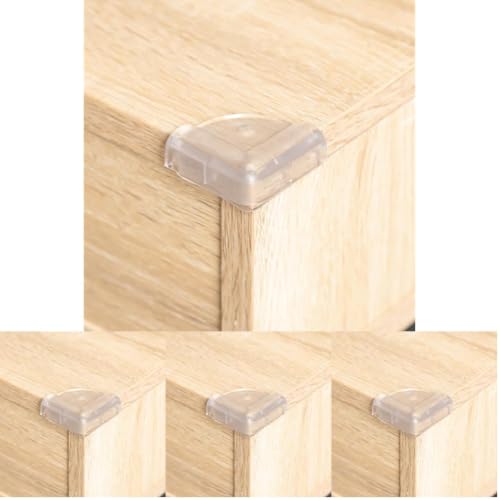 Image of Regalo 16 Pack Safety Corner & Edge Protectors for Baby Proofing, Clear Furniture Corner Guards, Clear
