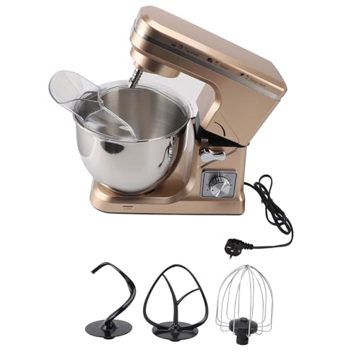 Küchenmaschine, 5 L, 500 W, Neigbarer Teigmixer für die Küche zu Hause (EU-Stecker 220 V)