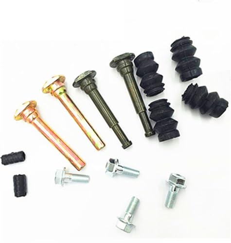 CQJJXKYC Brake Caliper Guide Sleeve Set OEM 443925 For Peugeot 206/207/307/308/2008 Fit For Citroen C2/C4/C5/DS3 Front Brake Caliper Repair Kit