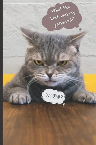 Cat Password Book | Password/Contact Book | Alphabetical Password Tracker | Internet Log Book To Organize Your Website Passwords In One Secure Convenient Place: Best Gift Idea for Cat Lover -  Independently published